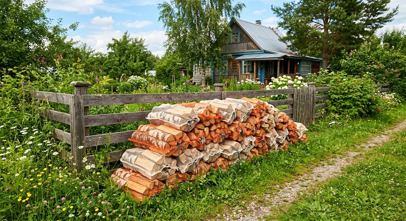 Дрова для дачи в Саратове