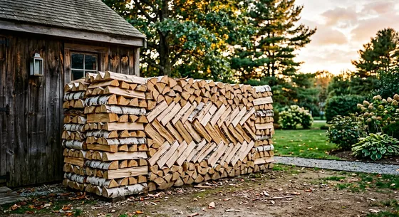 Укладка дров в Саратове, улица Парковая, 16